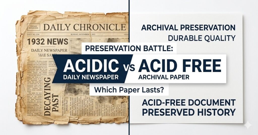 Is Newspaper Acid Free Paper Comparison 2026