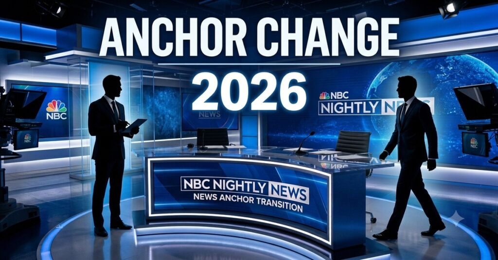 Who is Replacing Lester Holt on NBC Nightly News 2026