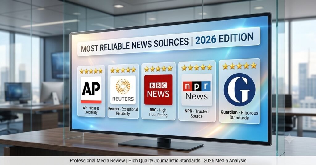 Most Reliable News Sources 2026 Complete Guide