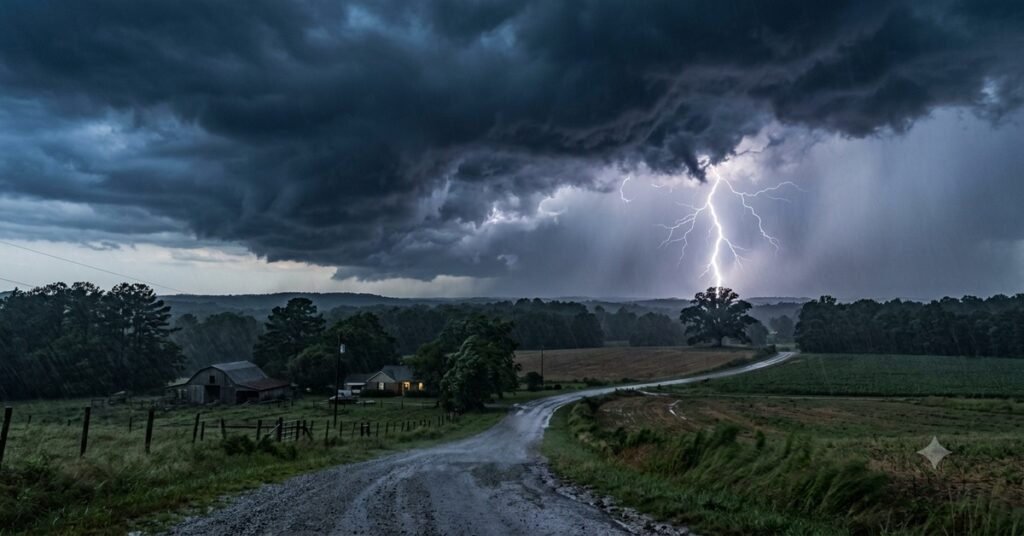 Multiple severe thunderstorm alerts issued for South Carolina counties storm clouds lightning