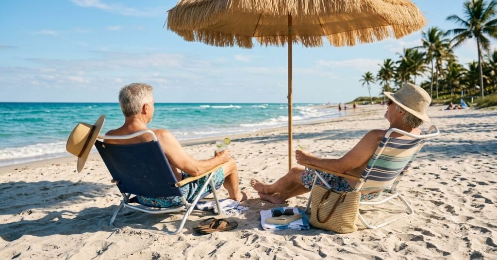 Canadian Snowbird Visa Act Canadian retirees Florida beach winter vacation 2026