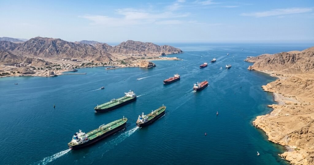 Strait of Hormuz deal 2026 oil tankers Iran Oman shipping corridor agreement August