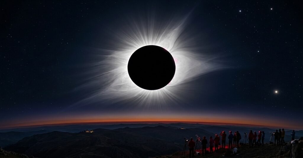Total solar eclipse August 12 2026 partial eclipse USA 26 states eclipse glasses safety