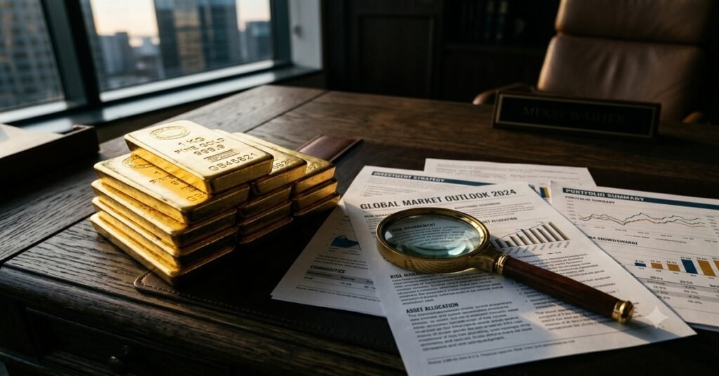 Gold bars representing Sudan conflict financing through gold exports